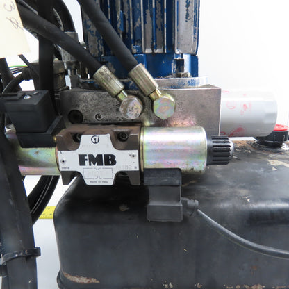 Moto Tecnica 71B4 UL 0.37kW Hydraulic Pump Power Unit 220/440V 1750RPM 3Ph 4Gal.