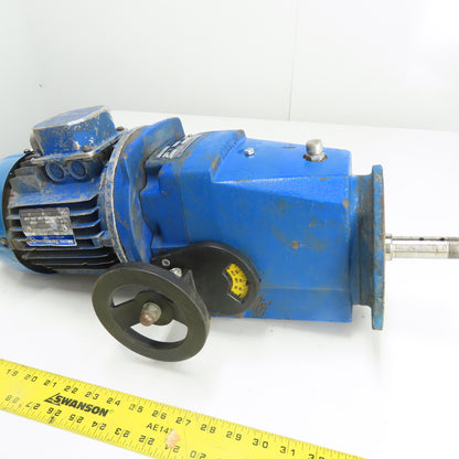 Varmec Var 10/2 1.1kW Mechanical Speed Variator 20-100 RPM 3Ph 220/440V Tested