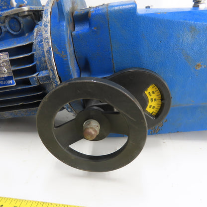 Varmec Var 10/2 1.1kW Mechanical Speed Variator 20-100 RPM 3Ph 220/440V Tested