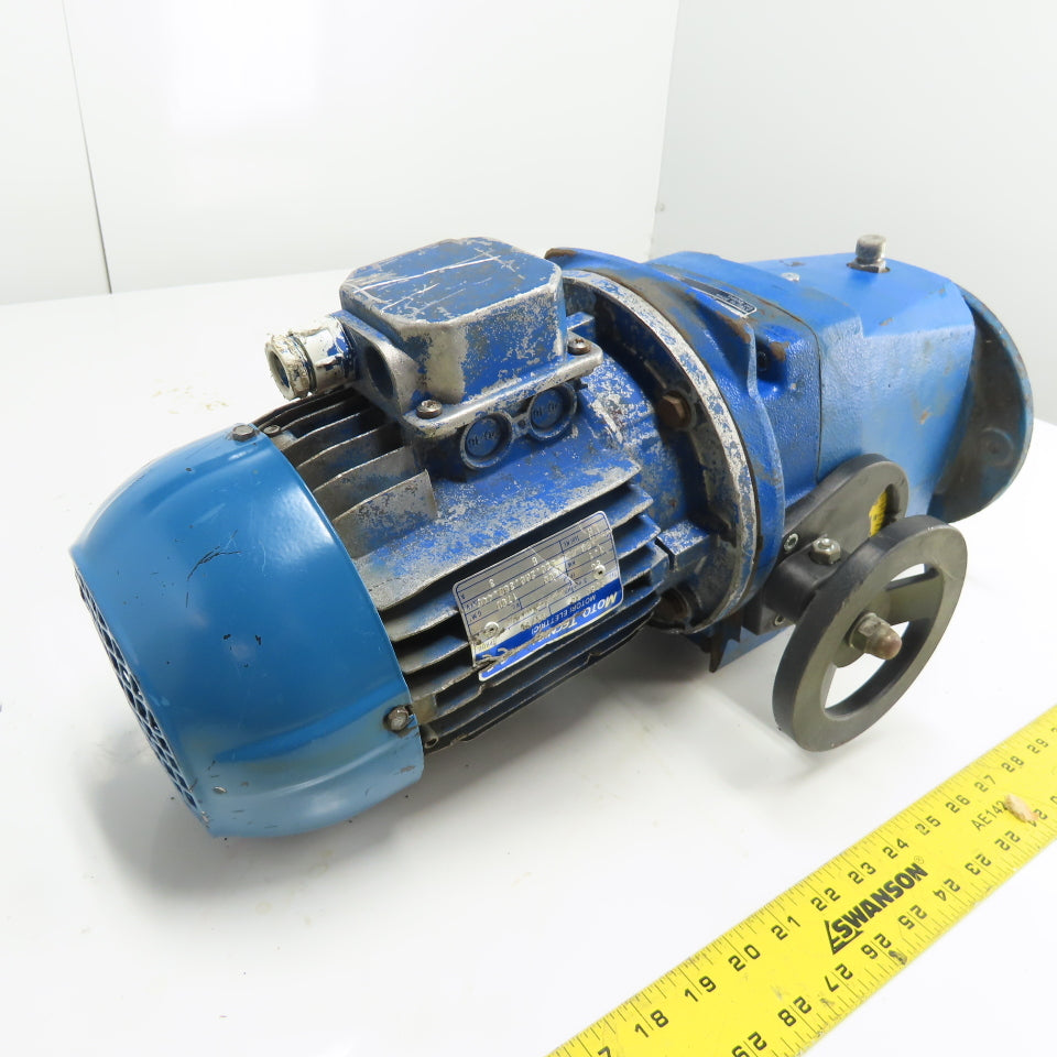Varmec Var 10/2 1.1kW Mechanical Speed Variator 20-100 RPM 3Ph 220/440V Tested