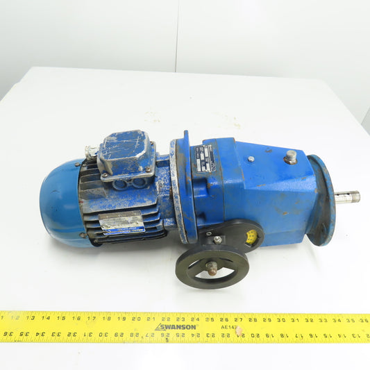Varmec Var 10/2 1.1kW Mechanical Speed Variator 20-100 RPM 3Ph 220/440V Tested