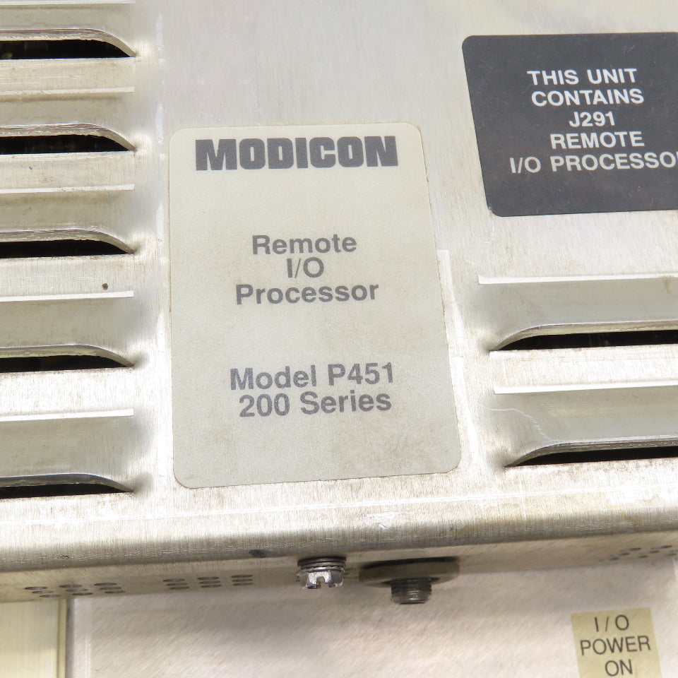 SPC P450 115/230V Input +5.1 +/-12V Modicon Remote Processor P451 Series 200