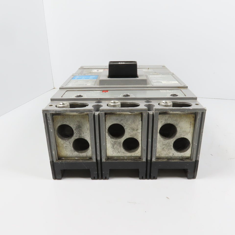 Siemens LXD63B500 LXD6-A I-T-E Sentron 500A 3-Pole Circuit Breaker 600VAC Max