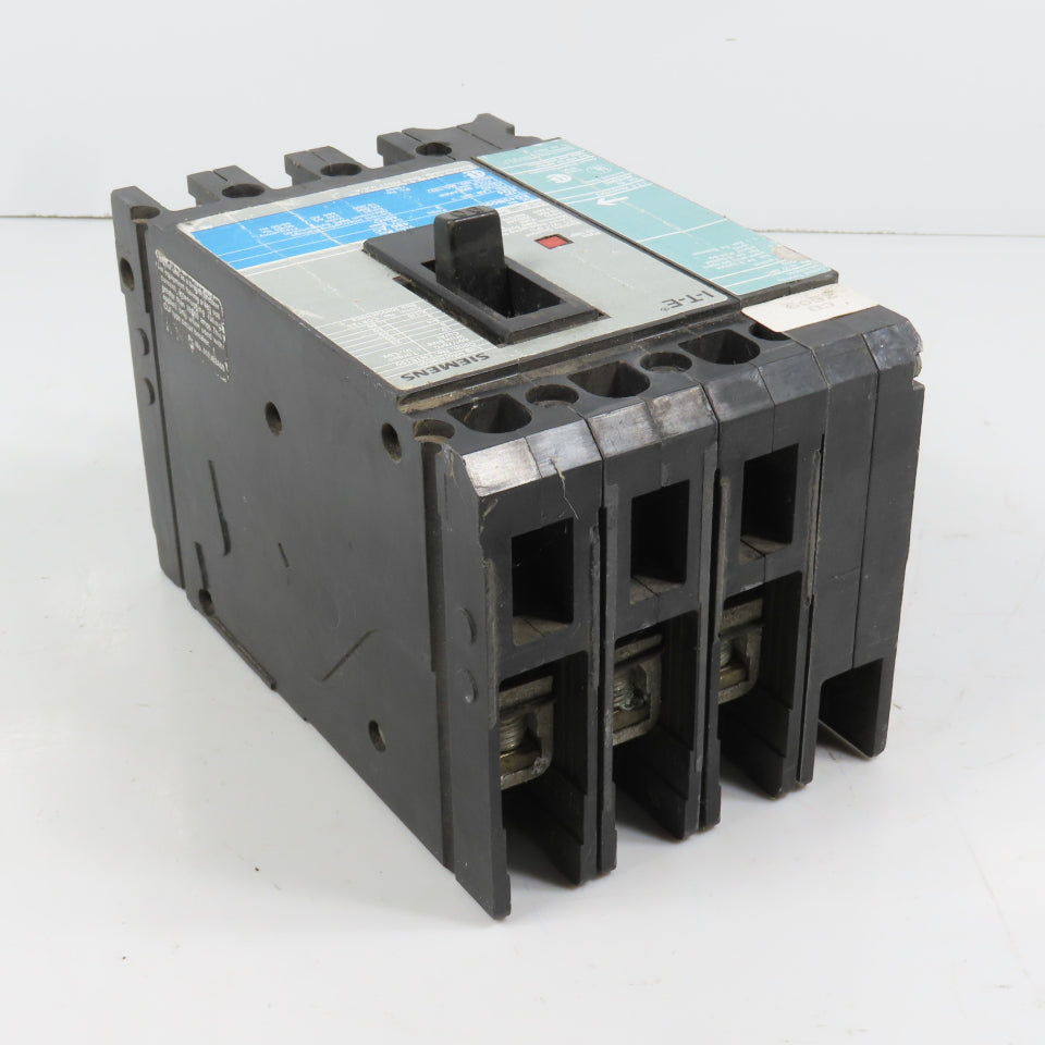 Siemens ED43B090 I-T-E Sentron ED4 90A 3-Pole Circuit Breaker 480VAC Max A01ED62