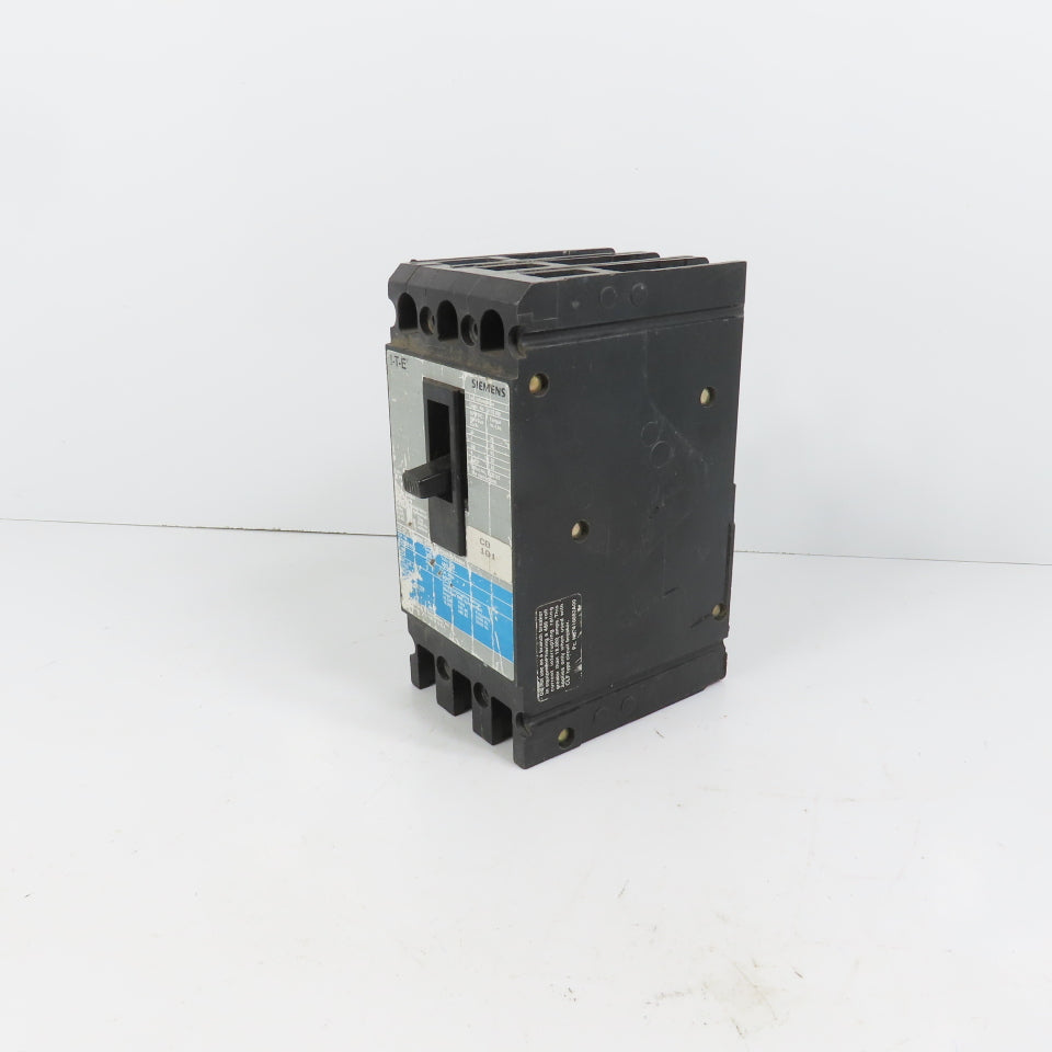 Siemens ED43B100 I-T-E Sentron ED4 100A 3-Pole Circuit Breaker 480VAC Max