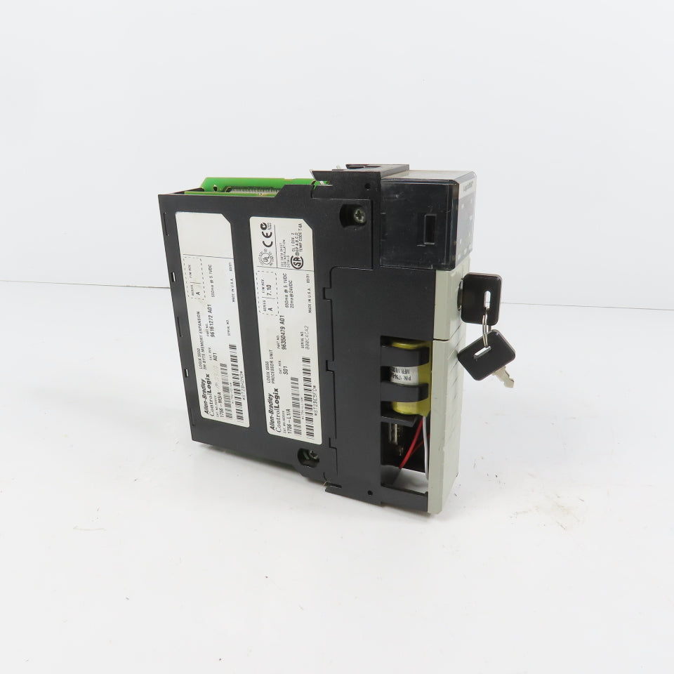 Allen Bradley 1756-L1 Ser A Logix 5550 Processor Unit W/ 1756-M3 Ser A Memory