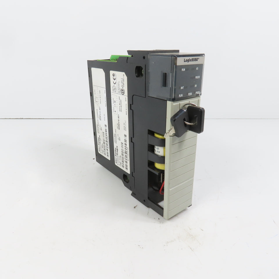 Allen Bradley 1756-L1 Ser A Logix 5550 Processor Unit W/ 1756-M3 Ser A Memory