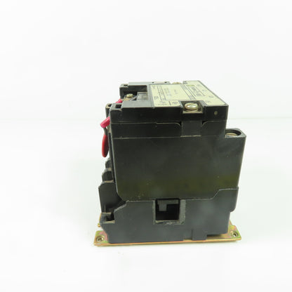 Square D 8502SAO12S NEMA Size 00 Magnetic Contactor 600V 120V Coil Series B
