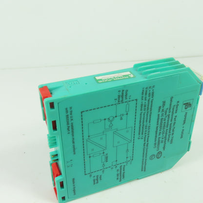 Pepperl + Fuchs 71623 KHD2-CD-1.P.32 Transformer Isolated Driver 20-35VDC 0-20mA