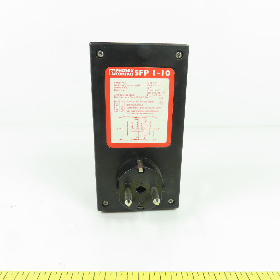 Phoenix Contact 27 90 10 1 SFP I-10 Interference Suppression Filter 250V 10A