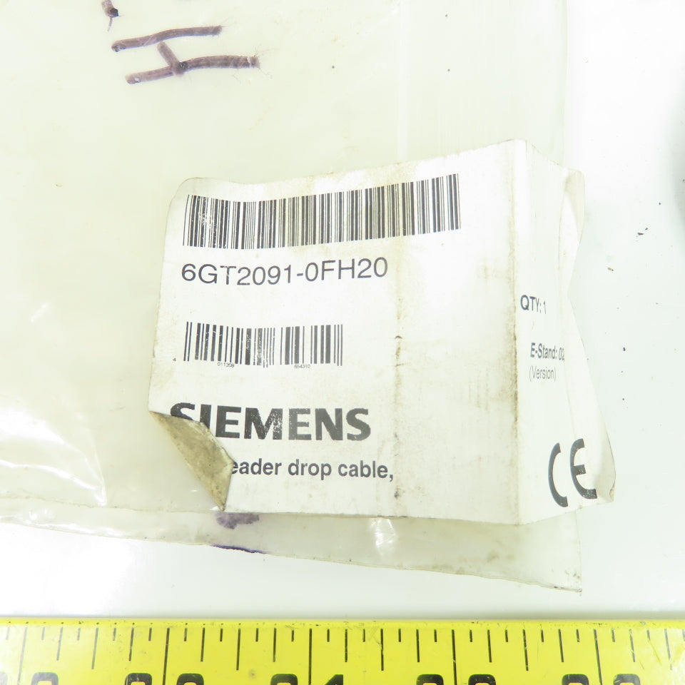 Siemens 6GT2091-0FH20 Reader Drop Cable M12 Connector