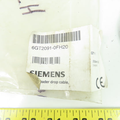 Siemens 6GT2091-0FH20 Reader Drop Cable M12 Connector