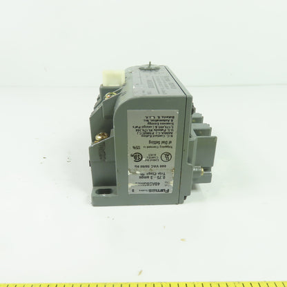 Furnas 48ASB3M20 Solid-State Overload Relay 0.75-3A 600VAC