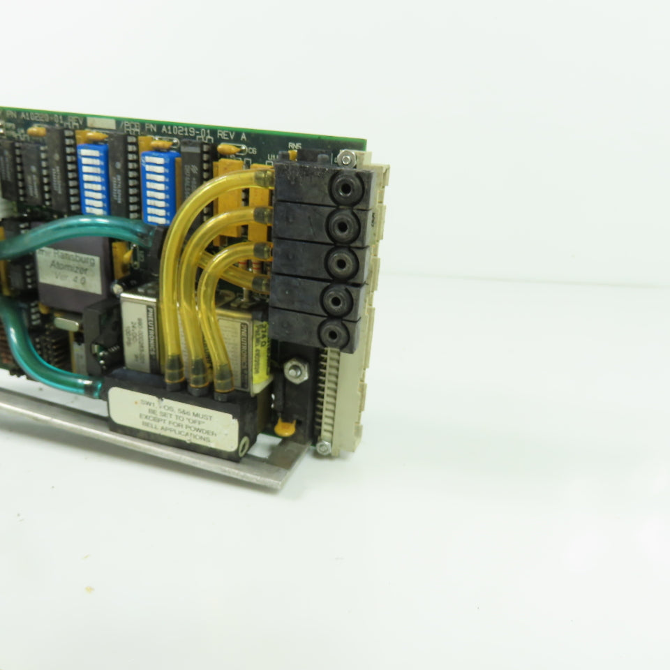ITW Ransburg A10220-01 74944-100 Assembly PCB A10219-01 Rev A