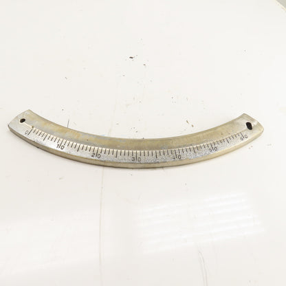 FMB Galactic Band Saw Miter Angle Degree Scale Plate 0-60 Degrees