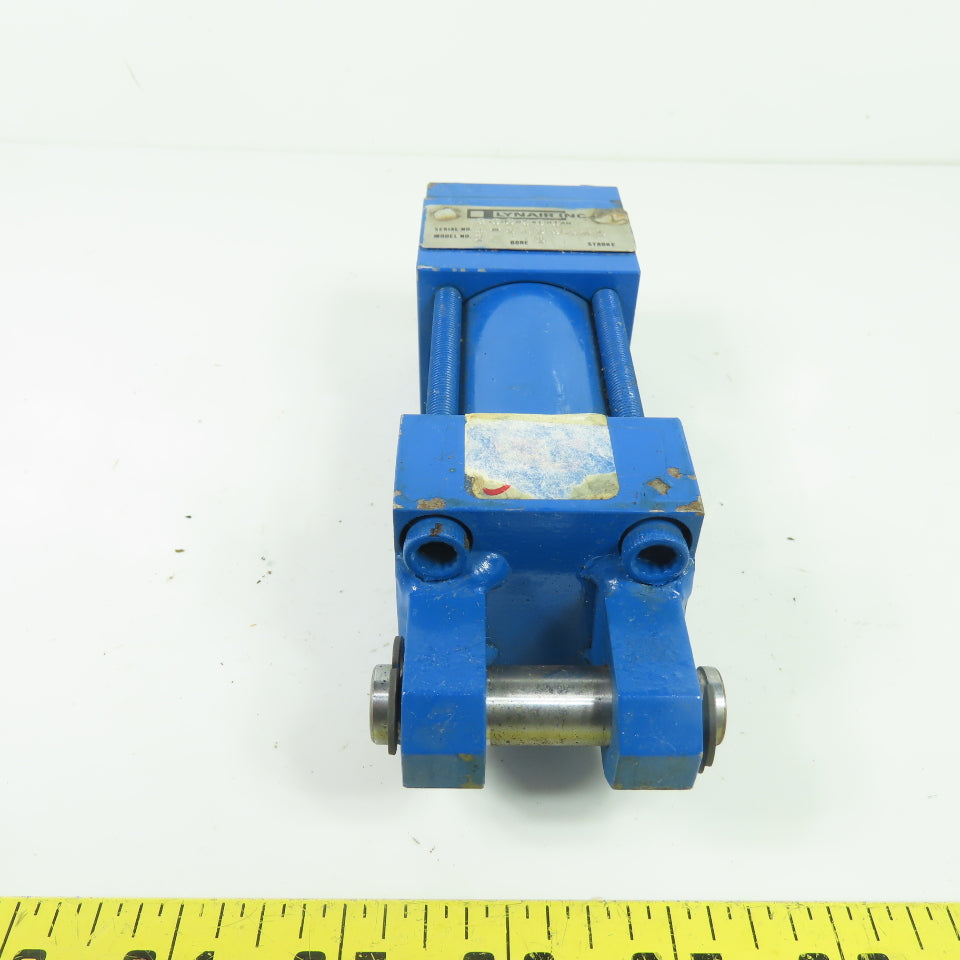 Lynair A-1-1/2B04-1 1-1/2" Bore 1" Stroke Double Acting Hydraulic Cylinder