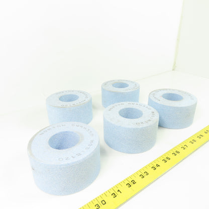 Norton GWRH350 Grinding Wheel Abrasive MOS:8120 4"OD x 2" x 1.75" Bore Lot of 5