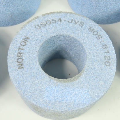 Norton 3SG54-JVS Grinding Wheel Abrasive 8120 4"OD x 2-1/4" x 1.75" Bore Lot/5