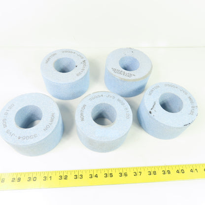 Norton 3SG54-JVS Grinding Wheel Abrasive 8120 4"OD x 2-1/4" x 1.75" Bore Lot/5
