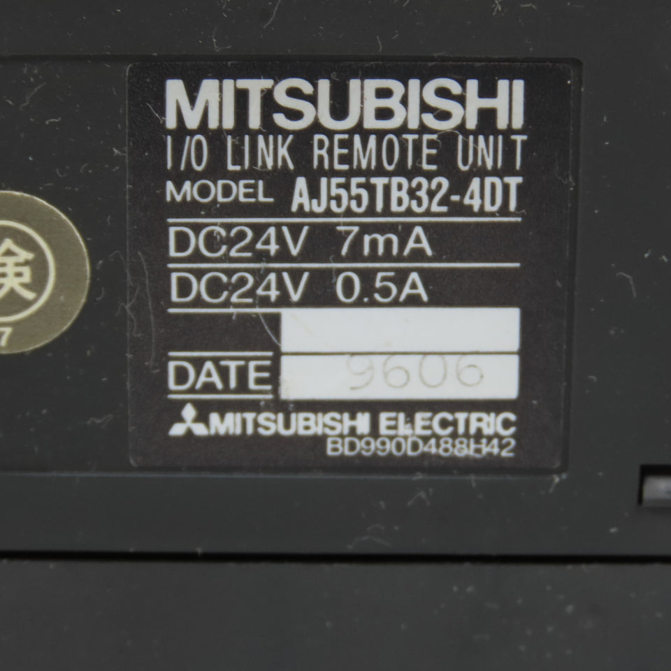 Mitsubishi AJ55TB32-4DT MELSEC I/O Link Remote Unit DC24V