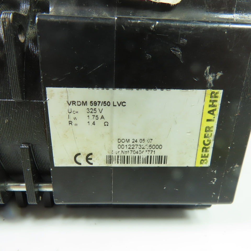 Berger Lahr VRDM 597/50 LVC 325V 1.75A 3Ph Stepper Motor 1.4 Ohm