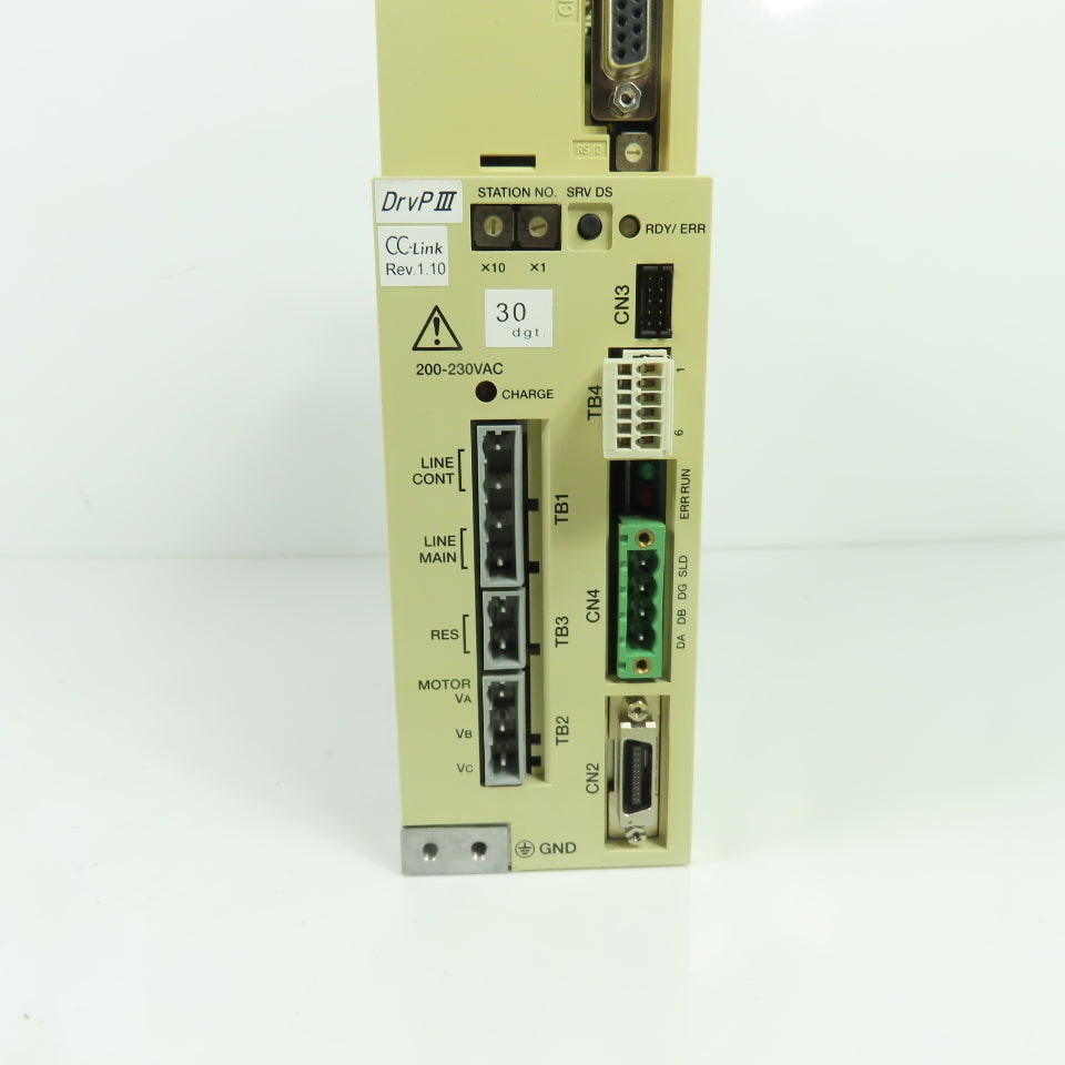 Yokogawa UB5CP3 DD Servo Actuator Drive 200-230V 1Ph 7.0A