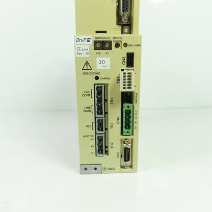Yokogawa UB5CP3 DD Servo Actuator Drive 200-230V 1Ph 7.0A