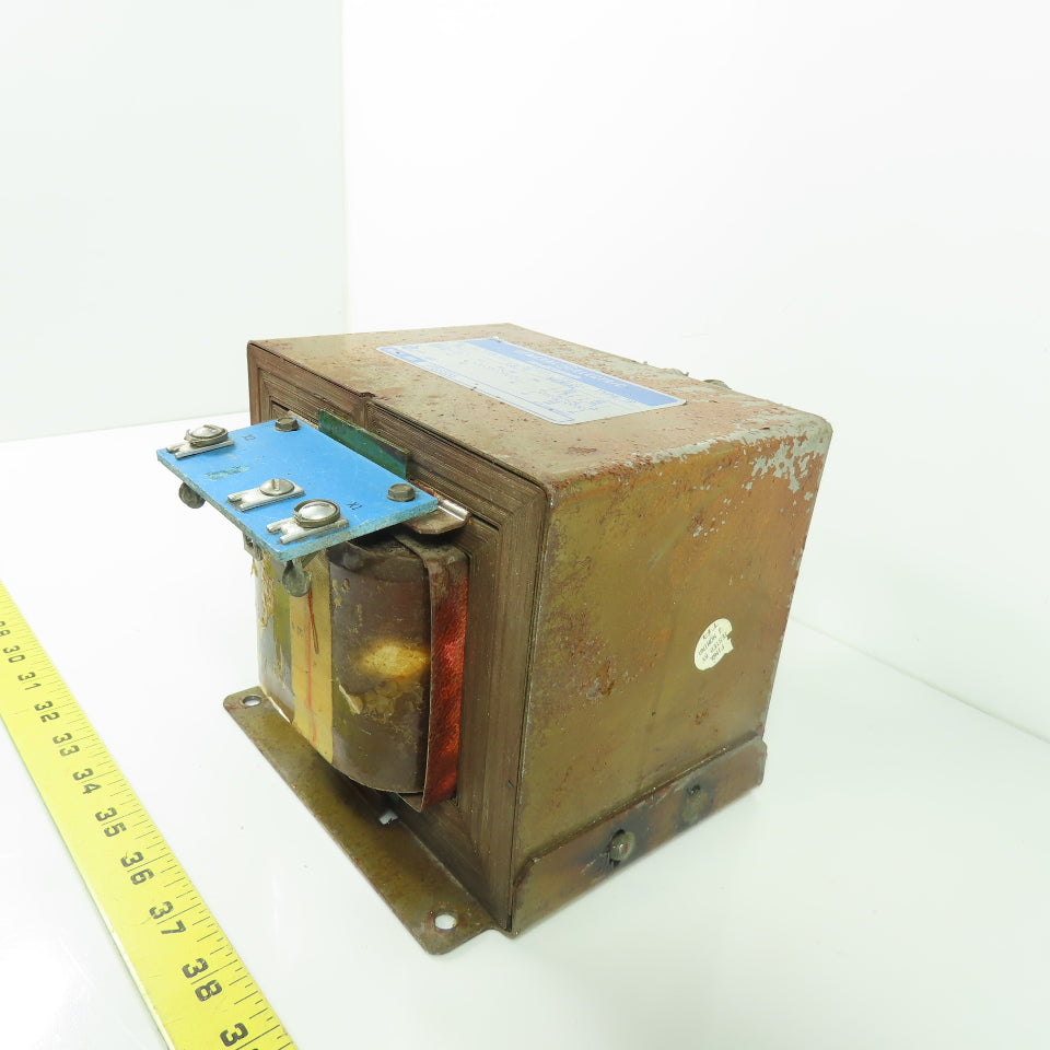 General Electric 9T58B55 3.0 KVA Transformer 1Ph 110/120V Sec 220/480V Pri