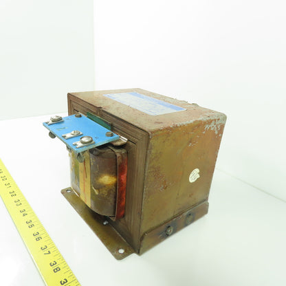 General Electric 9T58B55 3.0 KVA Transformer 1Ph 110/120V Sec 220/480V Pri
