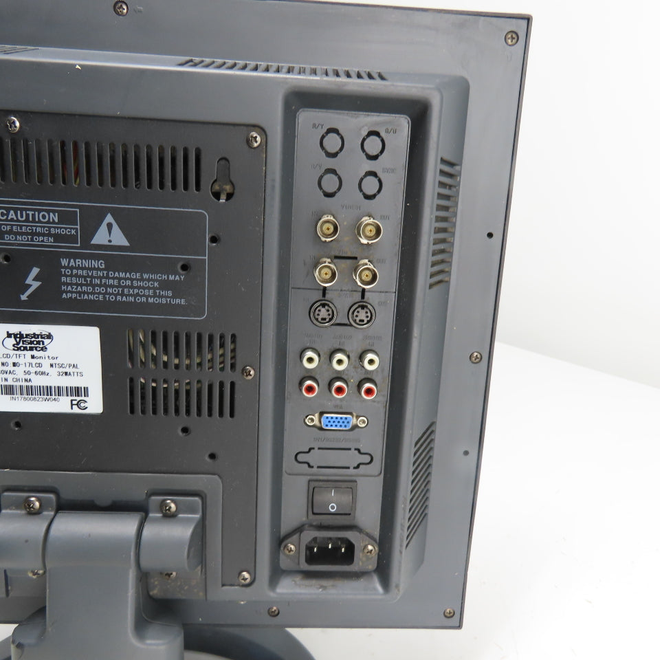 IVT Industrial Vision Source MO-17LCD 17" LCD/TFT Industrial Monitor 100-230VAC