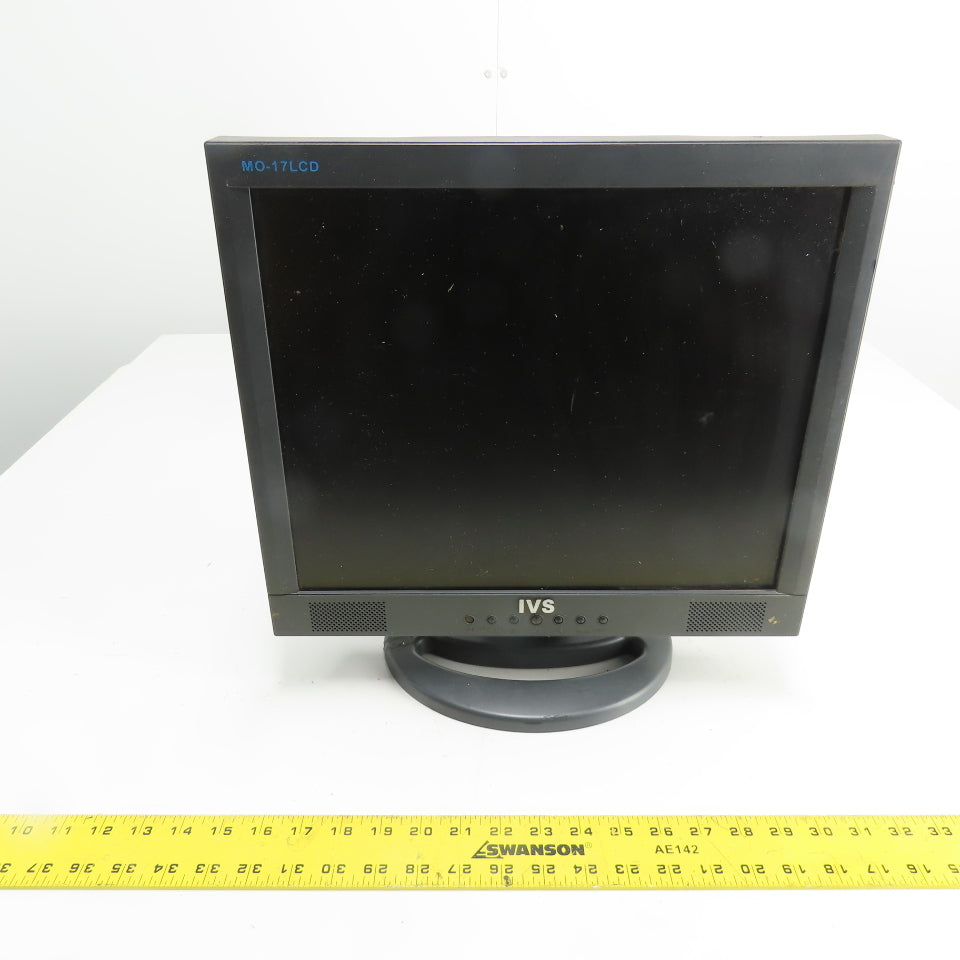 IVT Industrial Vision Source MO-17LCD 17" LCD/TFT Industrial Monitor 100-230VAC
