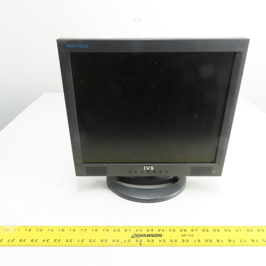 IVT Industrial Vision Source MO-17LCD 17" LCD/TFT Industrial Monitor 100-230VAC