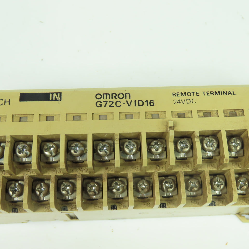 Omron G72C-VID16 Remote Terminal Module 24VDC