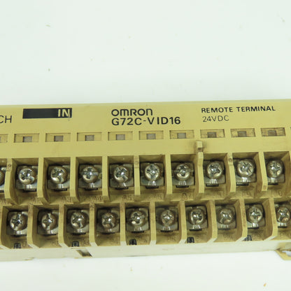 Omron G72C-VID16 Remote Terminal Module 24VDC