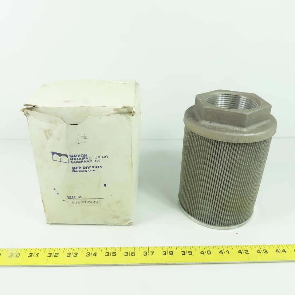 Marion Manufacturing Company Inc. SUS757-SF40 Hydraulic Filter Element