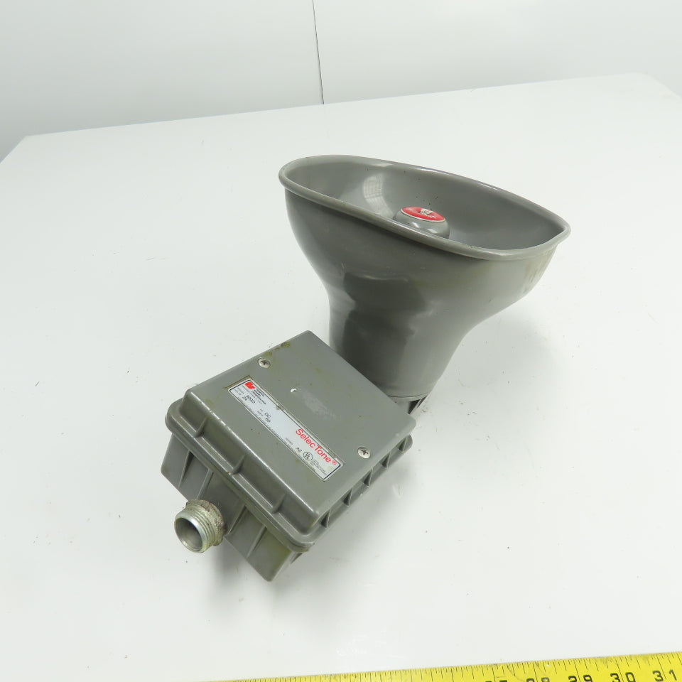 Federal Signal model 300D SelecTone 24VDC Industrial Signaling Speaker .60A