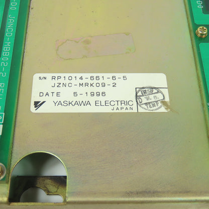 Yaskawa Electric JZNC-MRK09-2 Robot System Interface Connection Board