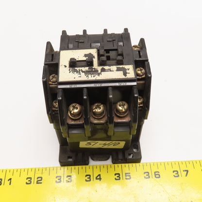 Matsushita FC-35N 600VAC Contactor 200/220V Coil 50/60Hz