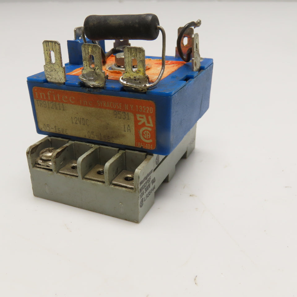 Infitec TRS12111 Timing Relay 12VDC .05-1s