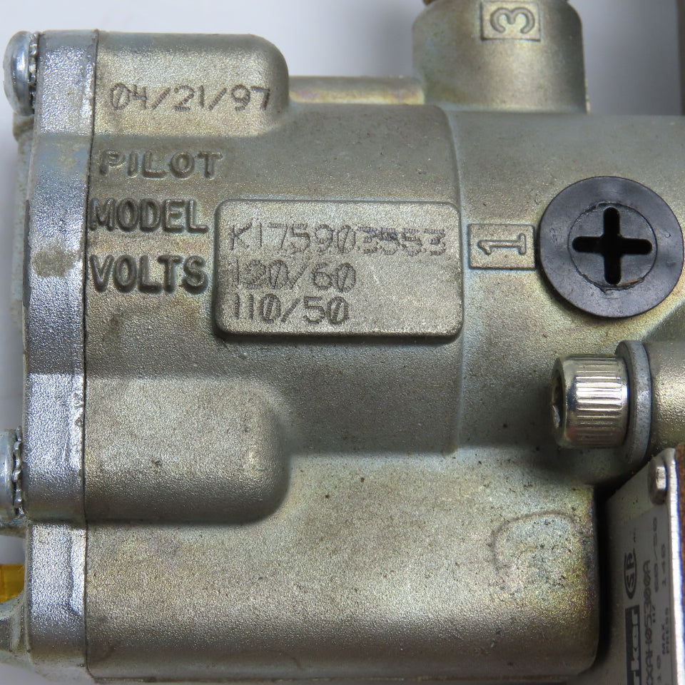 Parker A531VXXAH05300A Pneumatic Directional Control Valve 120/110V Coil