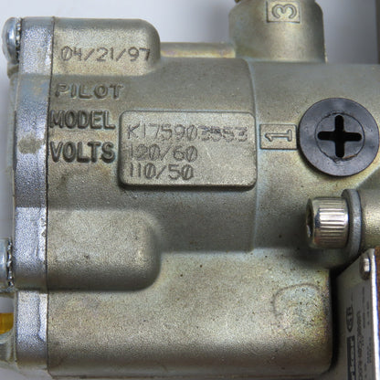 Parker A531VXXAH05300A Pneumatic Directional Control Valve 120/110V Coil