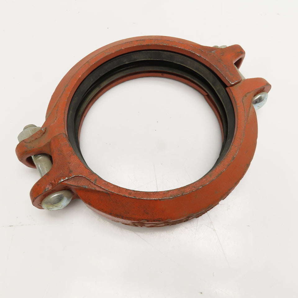 Victaulic Zero-Flex 07 6" Split Coupling Green Gasket