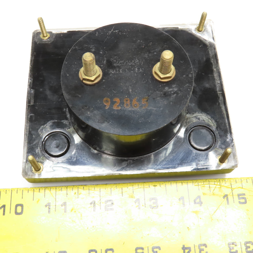 Simpson 1358 Panel Analog Amp Meter Ammeter 0-5 AC Amp