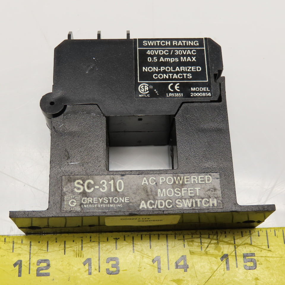 Greystone 2000856 SC-310 AC Powered Mosfet AC/DC Switch 40VDC/30VAC