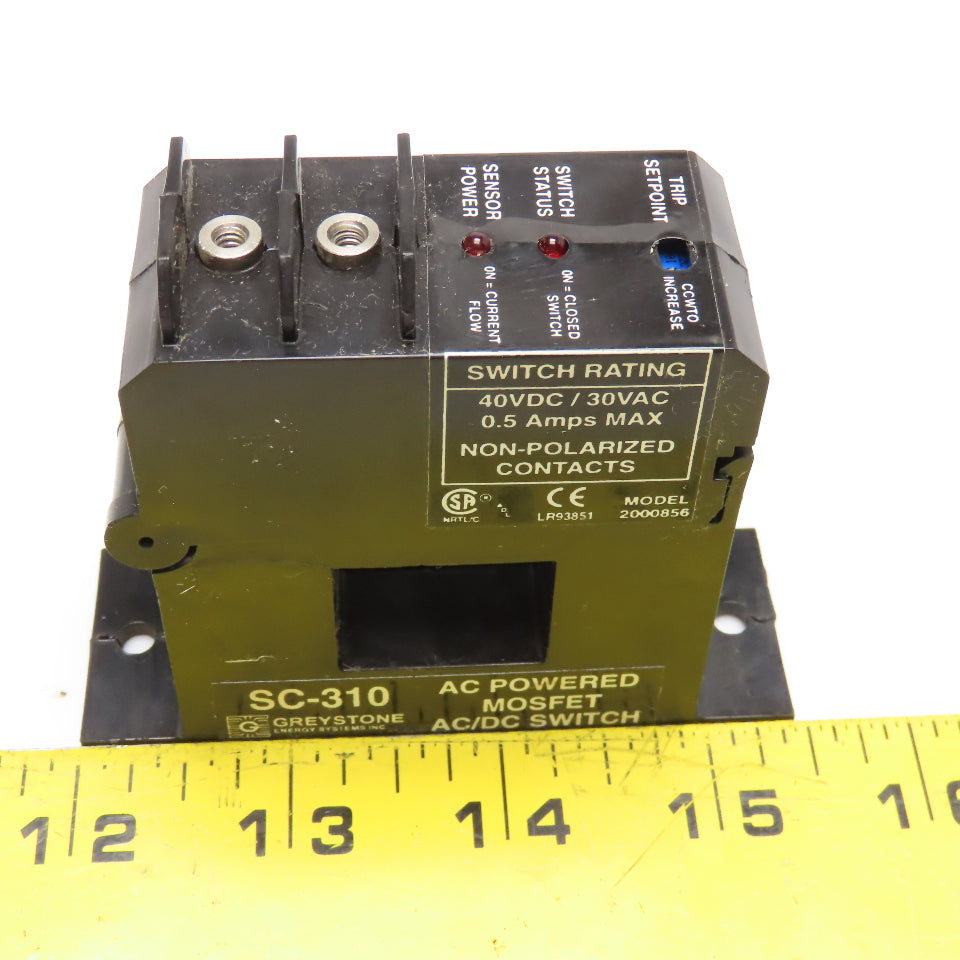 Greystone 2000856 SC-310 AC Powered Mosfet AC/DC Switch 40VDC/30VAC