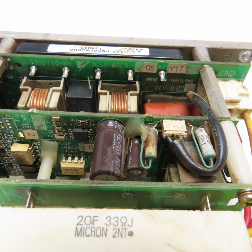 Yaskawa JUSP-WSCD10AAY17 Servo Amplifier