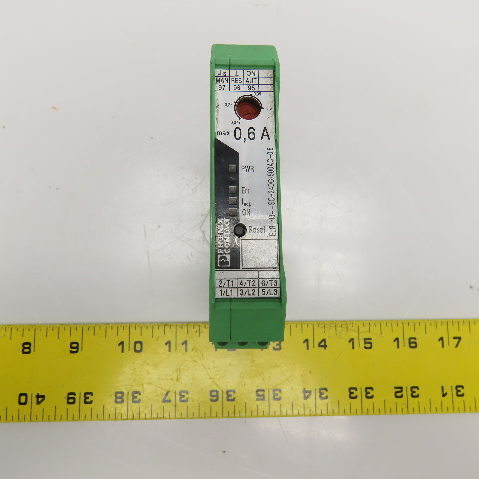 Phoenix Contact ELR H3-I-SC-24DC/500AC-0.6 2900542 Solid State Contactor 0.6A