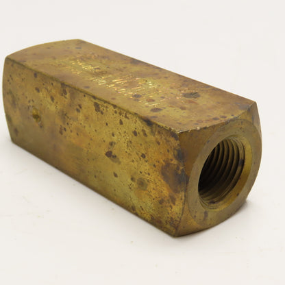Parker C800B-10GN 1/2" NPT Check Valve 2000PSI 15GPM