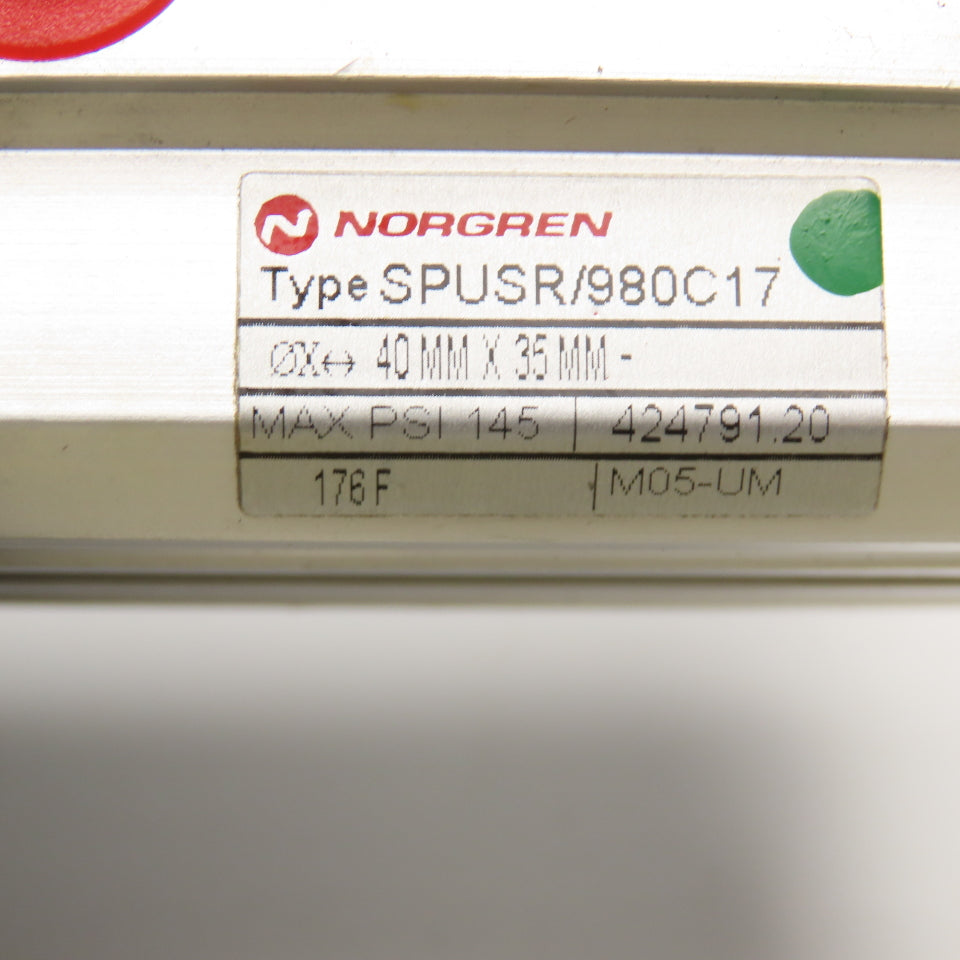 Norgren GC4-U2-X-X-B-X-G-2-B-X Pneumatic Gripper 35mm Stroke 1/8" NPT