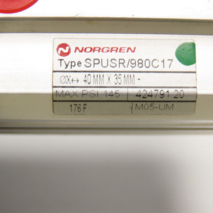 Norgren GC4-U2-X-X-B-X-G-2-B-X Pneumatic Gripper 35mm Stroke 1/8" NPT